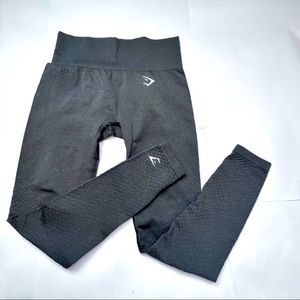 Gymshark Black Seamless leggings Size S